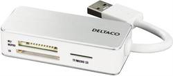 Deltaco USB 3-1 Card Reader - 3-slot